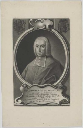 Bildnis von Christophorus de Migazzis