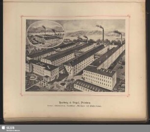 Hartwig & Vogel, Dresden Kakao-, Schokoladen-, Konfitüren-, Marzipan- und Waffel-Fabrik