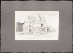 Reiseskizzen aus Italien: Abbeville: Schloss Rambures (Perspektivische Ansicht)
