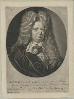 Bildnis des Eberhard Christoph Balthasar von Danckelmann