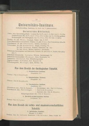 Universitäts-Bibliothek.