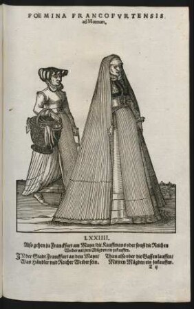 Foemina Francofurtensis ad Moenum.
