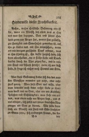Hindernisse dieser Fruchtbarkeit.