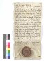 Pfalzgraf Konrad bestätigt die von seinem Vorgänger tauschweise geschehene Abtretung des Elfinger Hofes an das Kloster Maulbronn, den sein Vorgänger, Pfalzgraf Hermann, demselben nach einem mit Ludwig von Württemberg (Wirtemberg) um ein Gut zu Brachheim (Bracheim) gelegenen Tausch verliehen hatte.