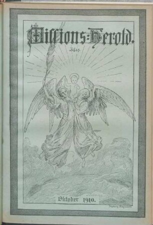 Nr. 10. Zehnter Jahrgang. Oktober 1910.