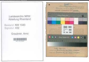Entnazifizierung Arno Graubner , geb. 04.09.1909 (Fleischereipaechter)