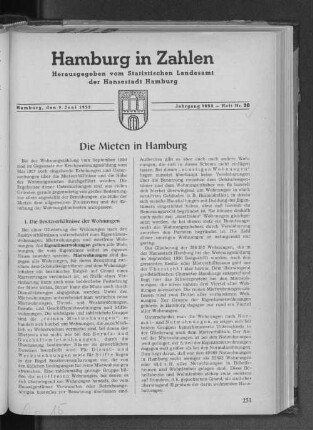 Die Mieten in Hamburg