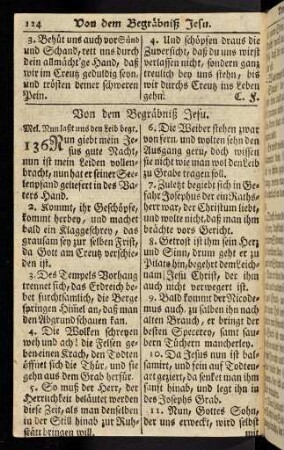 124-127, Von dem Begraebniß Jesu (136 -138)