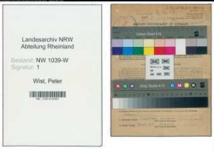 Entnazifizierung Peter Wist , geb. 26.11.1905 (Zimmermann)