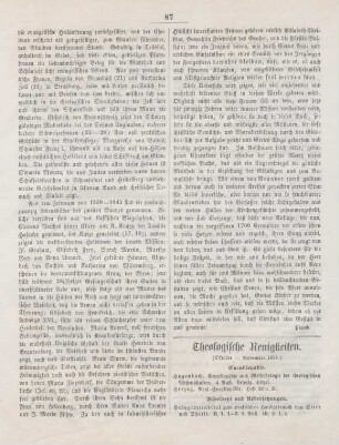 87-88 Theologische Neuigkeiten