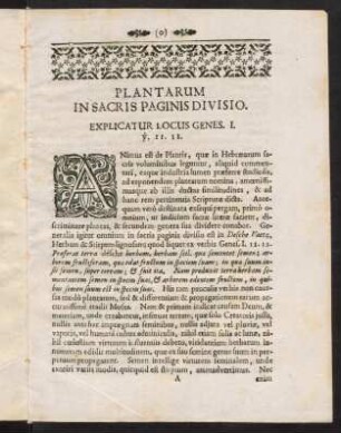 1-3, Animus est de Plantis, quae in ...