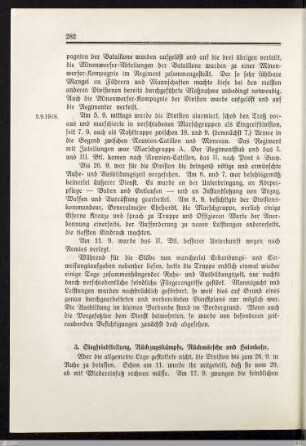 3. Siegfriedstellung, Rückzugskämpfe, Rückmärsche und Heimkehr