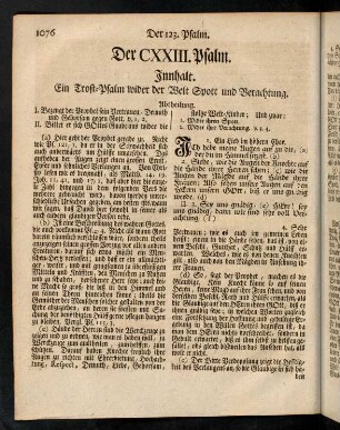1076-1084, Der CXXIII. - CXXIV. Psalm