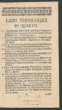 Libri Theologici