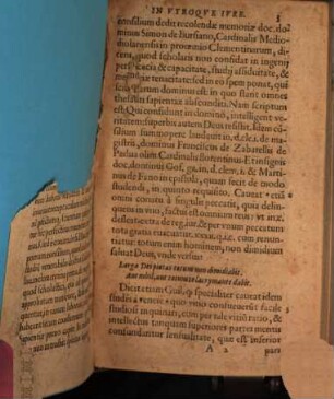 Clarissimorvm Et Praestantissimorvm Ivrisconsvltorvm, Tam Veterum quam recentium, varij vtilißimi, et diu multumq[ue] desiderati Tractatus: Partim de Iuris studio recte instituendo, partim etiam de vtriusq[ue] Pontificij et Caesarei Iuris, oeconomia. ..., [1]. [... liber primus]