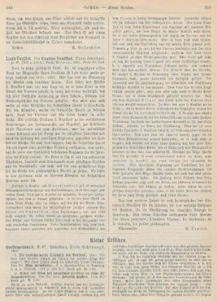 349-352 Kleine Kritiken