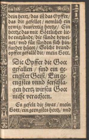 Die Opffer die Gott gefallen ...