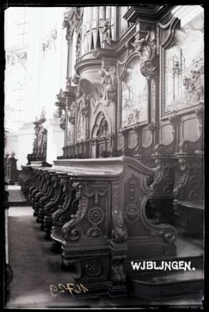 Klosterkirche; Chorgestühl