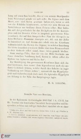 Bemalte Vase aus Boeotien