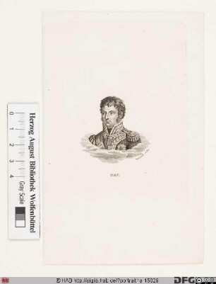 Bildnis Michel Ney, 1808 duc d'Elchingen, 1813 prince de la Moskwa