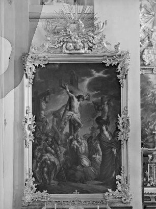 Seitenaltar, Kreuzigung Christi