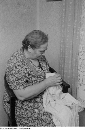 Porträt einer alten Frau