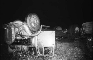 Verkehrsunfall mit Todesfolge auf der Durmersheimer Landstraße.