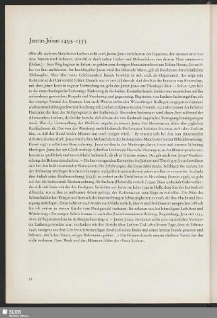 Justus Jonas 1493-1555