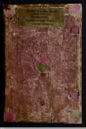Dialogus de remedio amoris - Cod.poet.et.phil.fol.25