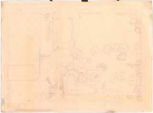 Garten Ziegler, Forst-Scheuno: Gartenplan 1:100