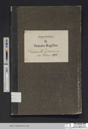 Heiratsregister Güldendorf 1906