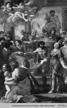 Das Martyrium der heiligen Lucia
