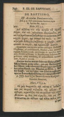 De Baptismo.
