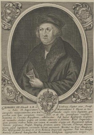 Bildnis von Georg III. Schenck von Limburg