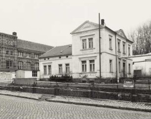 Mittweida, Ehemalige Fabrikantenvilla : Mittweida, Ehemalige Fabrikantenvilla, Burgstädter Straße 54, um 1870, Straßenansicht