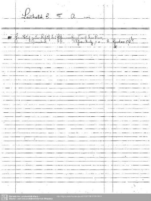Leithold, C.F.A. von: Leithold, C.F.A. von