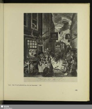Nacht. Blatt IV der Kupferstichfolge „Die vier Tageszeiten“, 1738