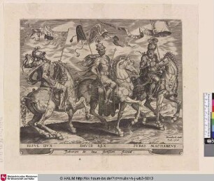 [Josua, David und Judas Makkabäus ; Joshua, David and Judas Maccabeus]