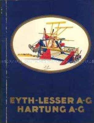 Katalog für Erntemaschinen und Kartoffelkulturgeräte