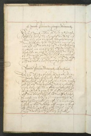 Paulus Behaim Steinmetz auf der Peunt. - [Paulus Behaim]