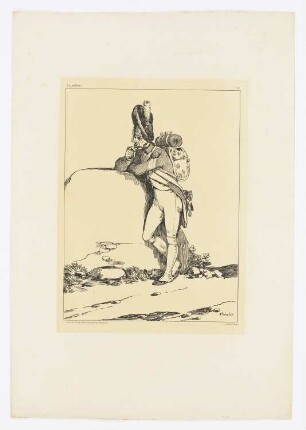 Napoléon, Blatt 32 der Folge "Federzeichnungen"