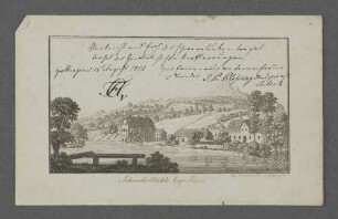 Schneide-Mühle bey Jena.