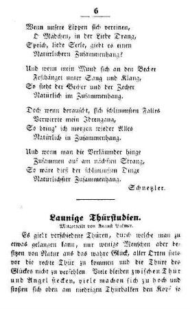 Launige Thürstudien