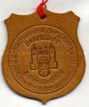 Kulturbund der DDR, 7. Bezirkstreffen in Schmalkalden
