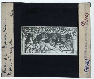 Meister HL, Hochaltarretabel des Breisacher Münsters : Predella