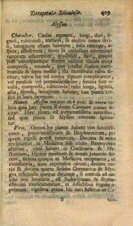 Historia plantarum, quae in horto academico Lugduni-Batavorum crescunt : cum earum characteribus, & medicinalibus virtutibus, 2. (1738). - S. 409 - 696
