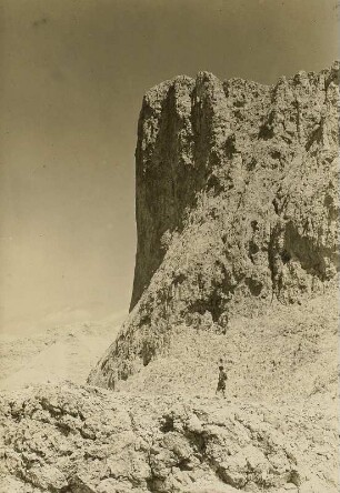 Dolomiten. Rosengartengruppe. Rosengartenspitze. Nordwand