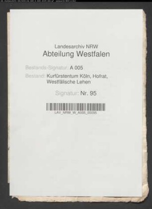 Verzeichnis über Reversalien über padbergische Lehnstücke, die der Kanzleischreiber Wesselus heimgebracht hat, dann 2 Reversalien über Rodenberger Lehen, zusammengestellt vom Registrator Johan Veltens
