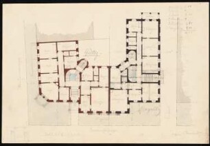 Wohnhaus Gebr. Klein, Berlin-Tiergarten: Grundriss EG 1:100