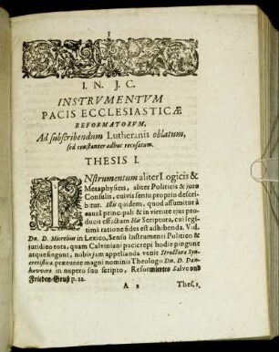 Thesis I. - XII.